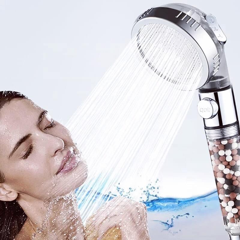 Shower Head - High-Pressure - Water Saving  Mineral Cleansing Shower Head